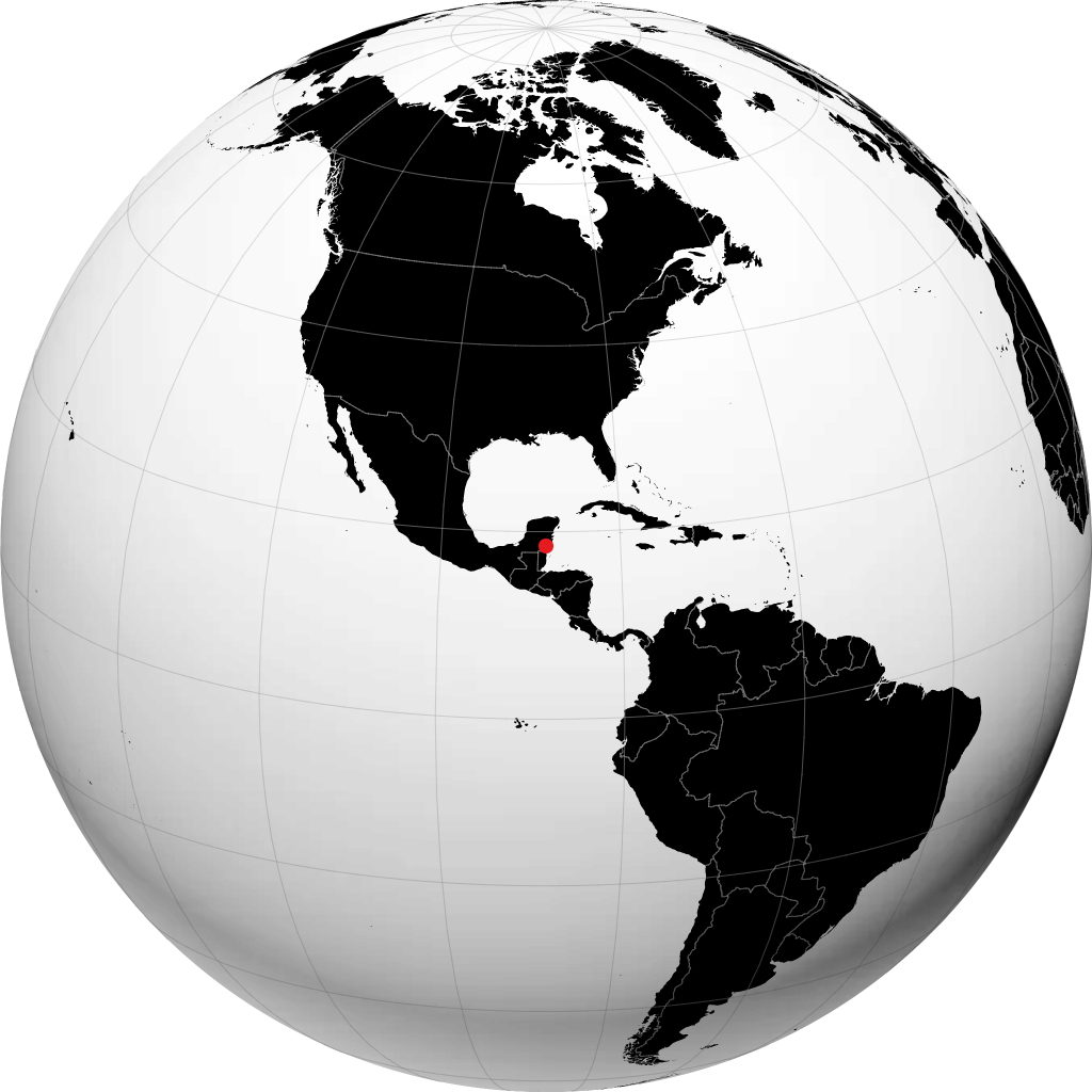 Chetumal sul globo