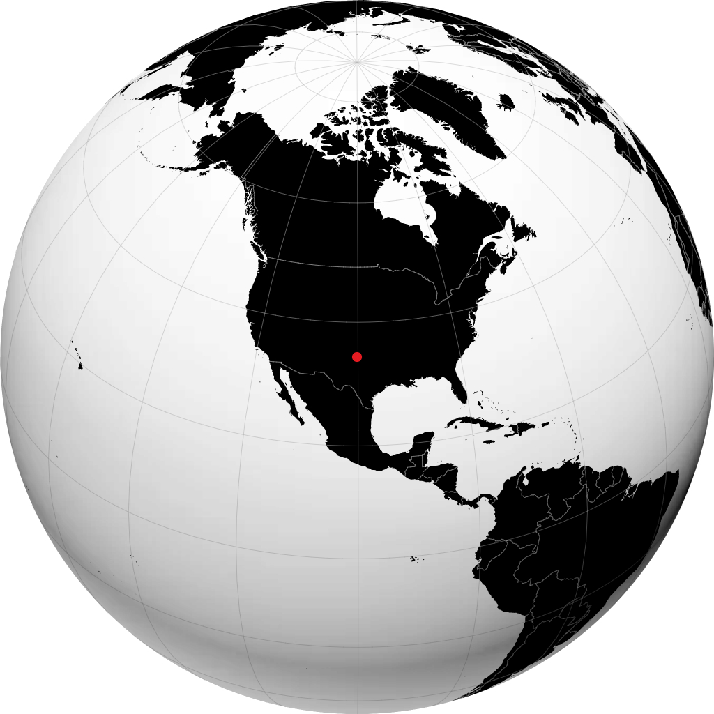 Childress sul globo