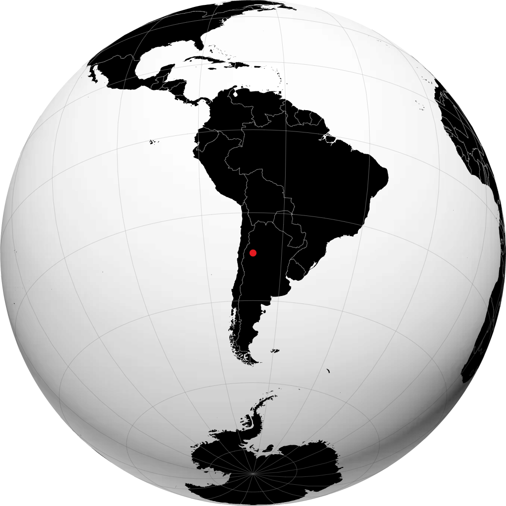 Chilecito sul globo