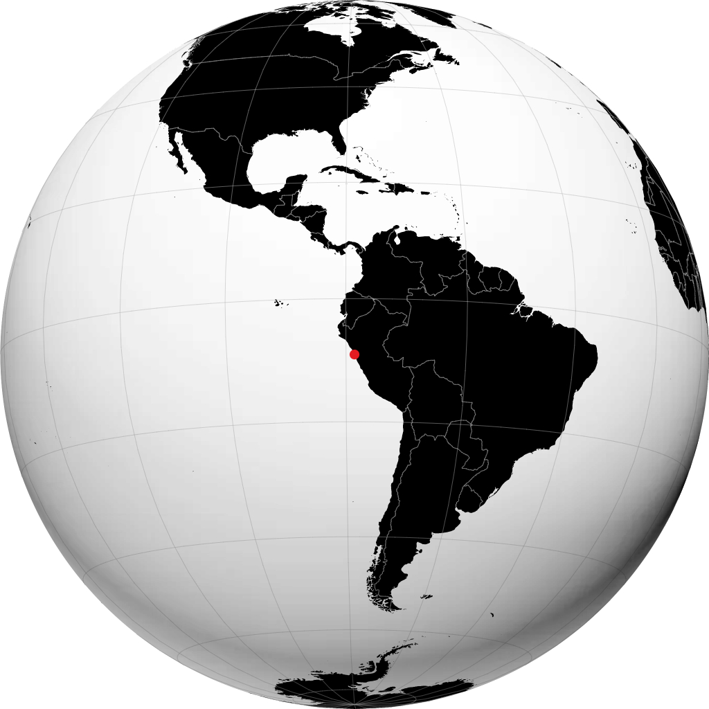 Chimbote sul globo