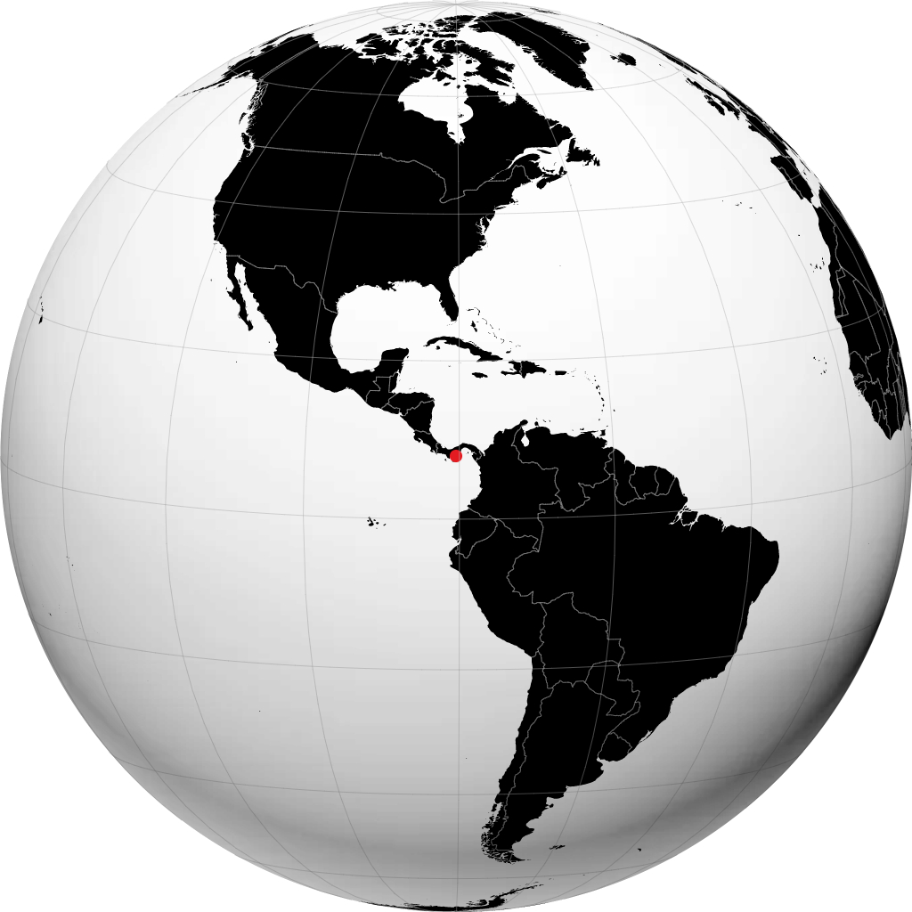 Chitré sul globo