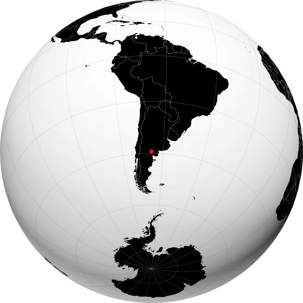 Choele Choel sul globo