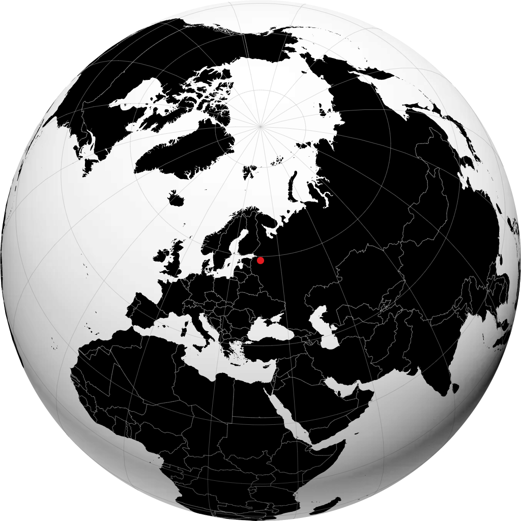 Chudovo sul globo