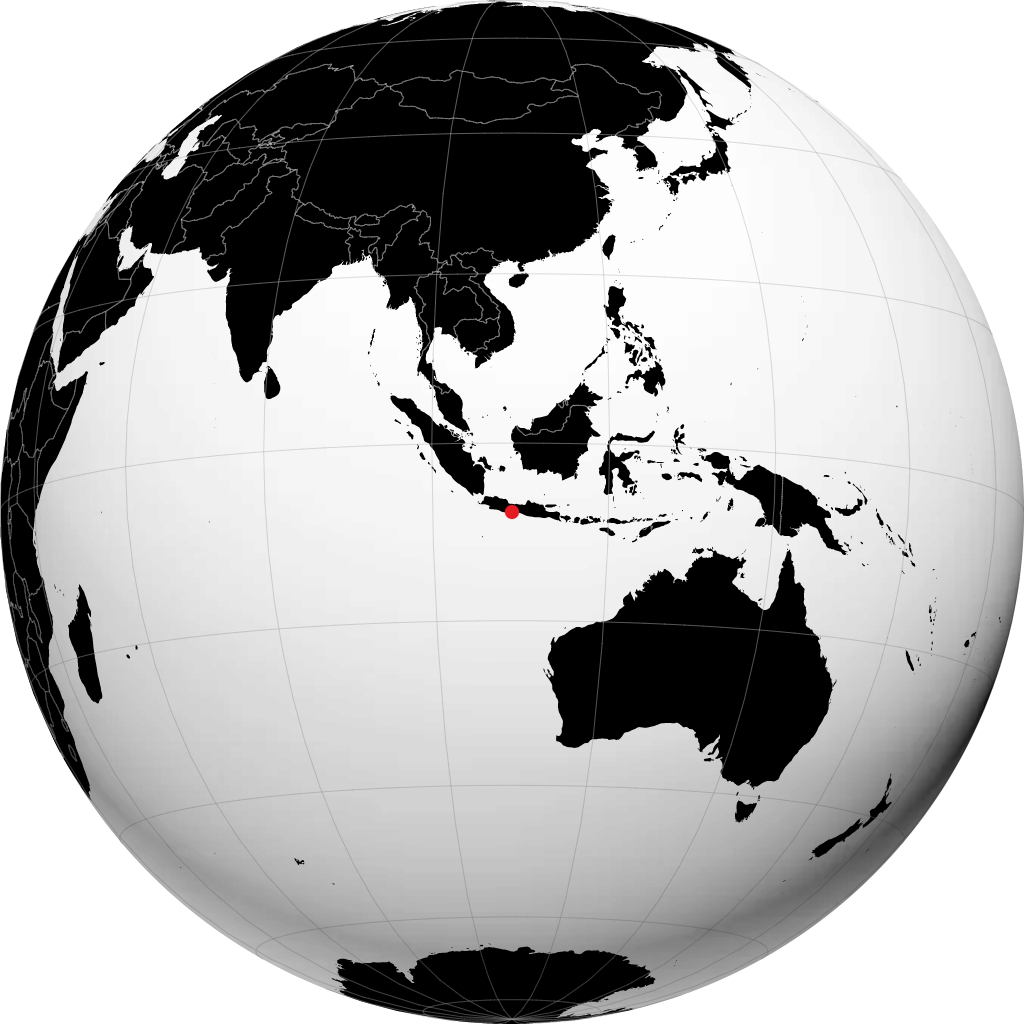 Cilacap sul globo