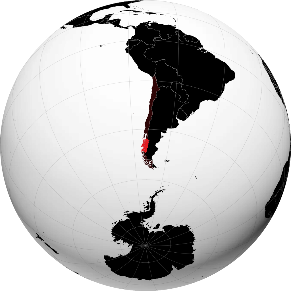 Aysén sul globo