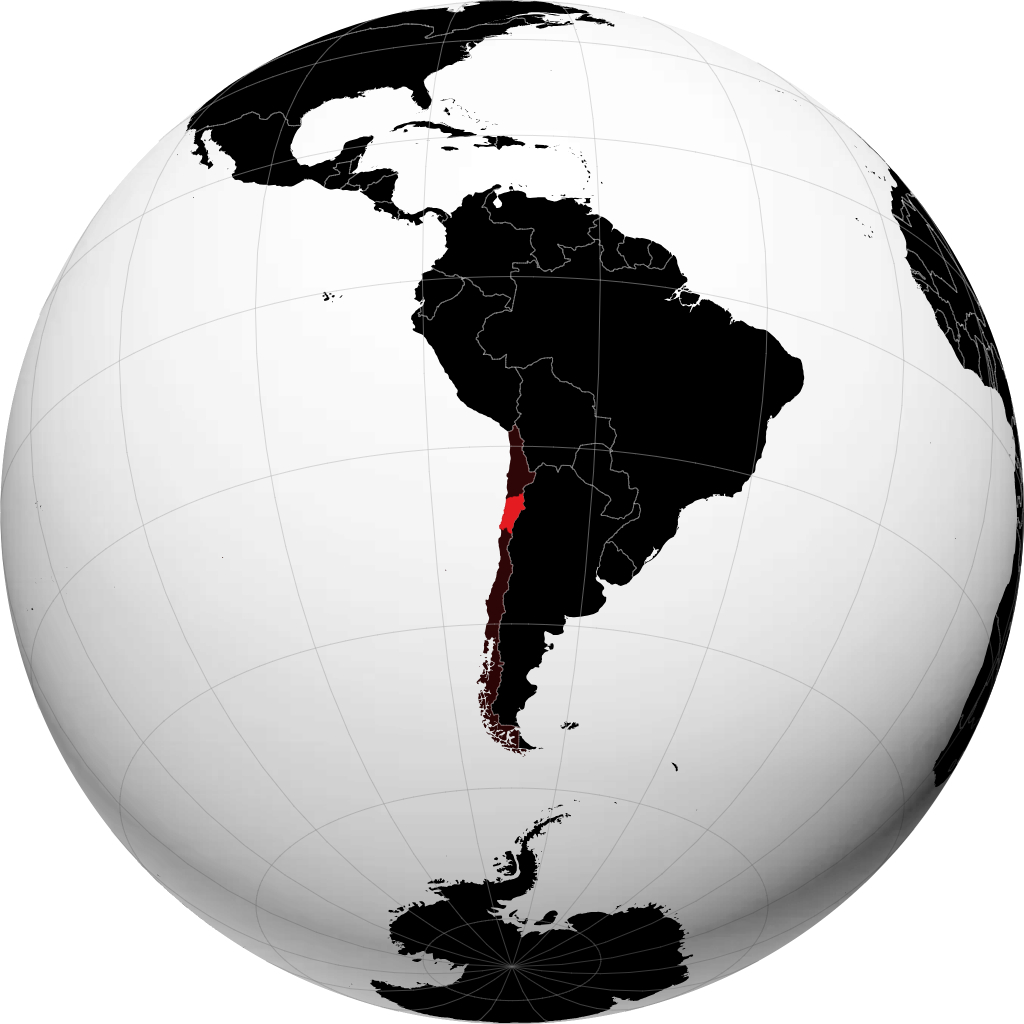 Atacama sul globo