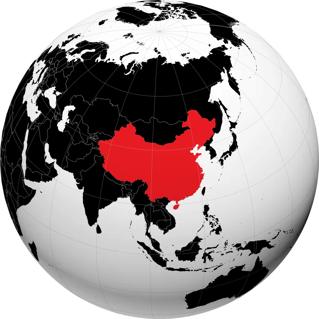 Cina sul globo