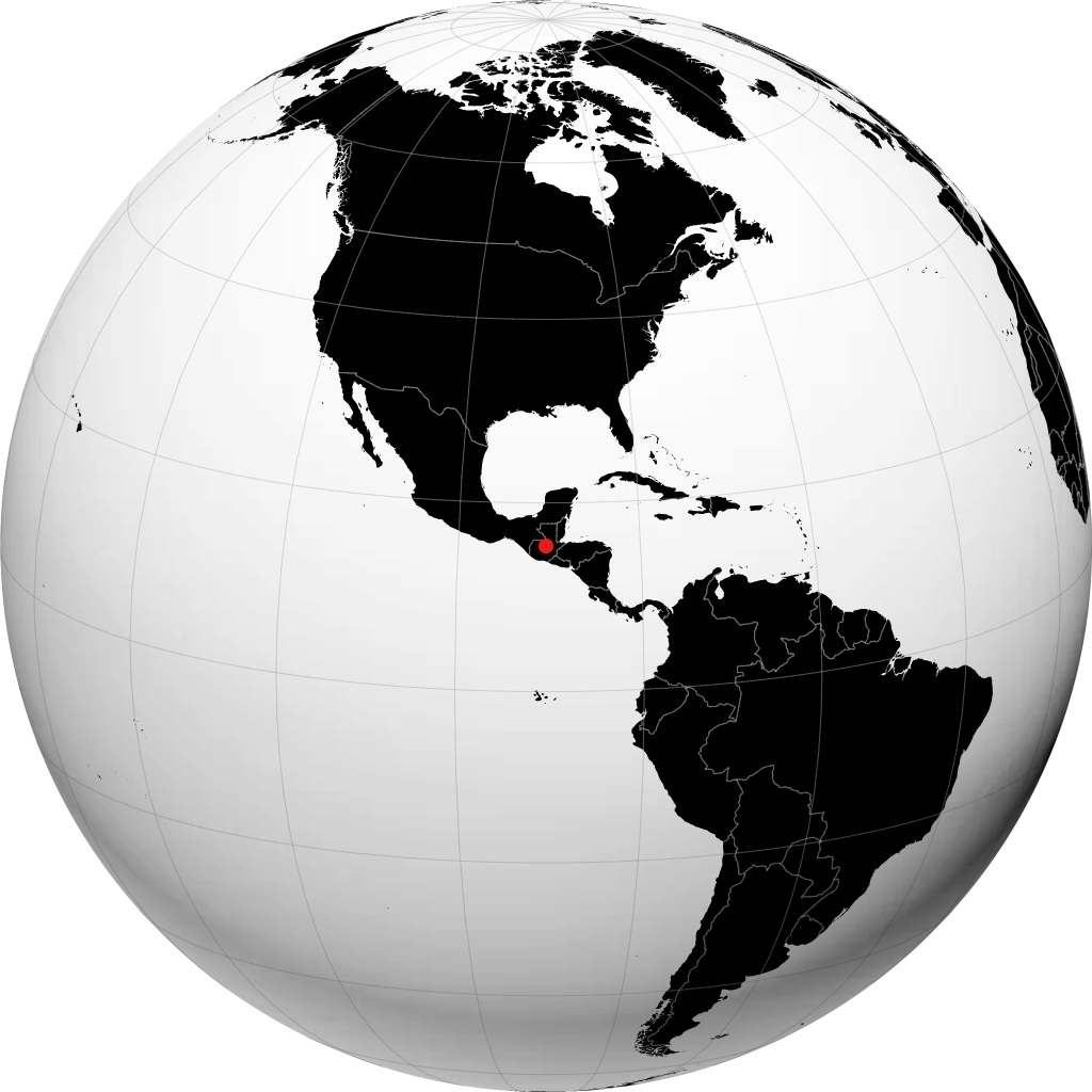 Cobán sul globo