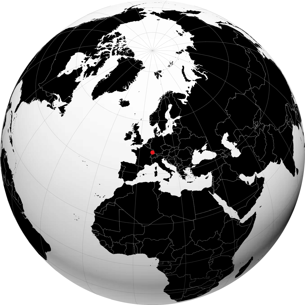 Colmar sul globo