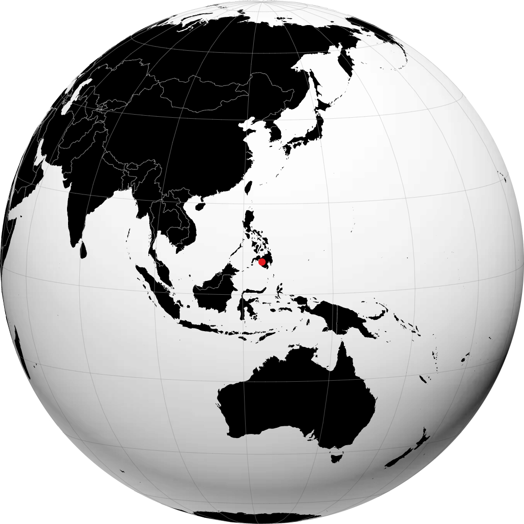Cotabato sul globo