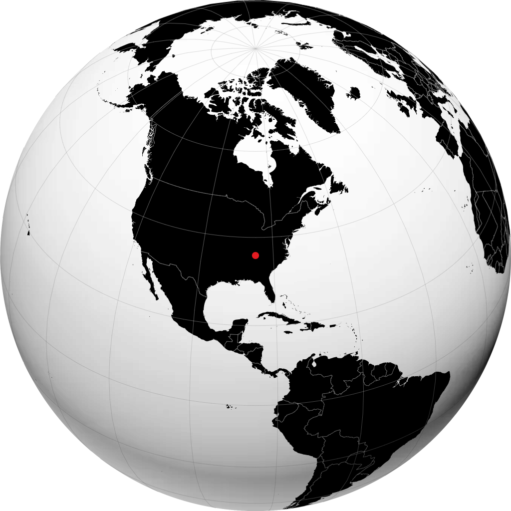Crossville sul globo