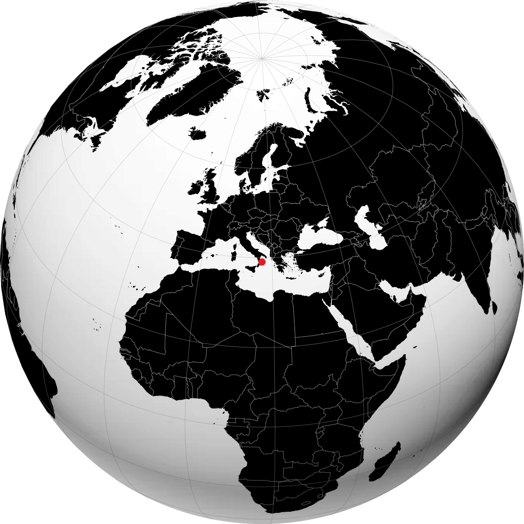 Crotone sul globo