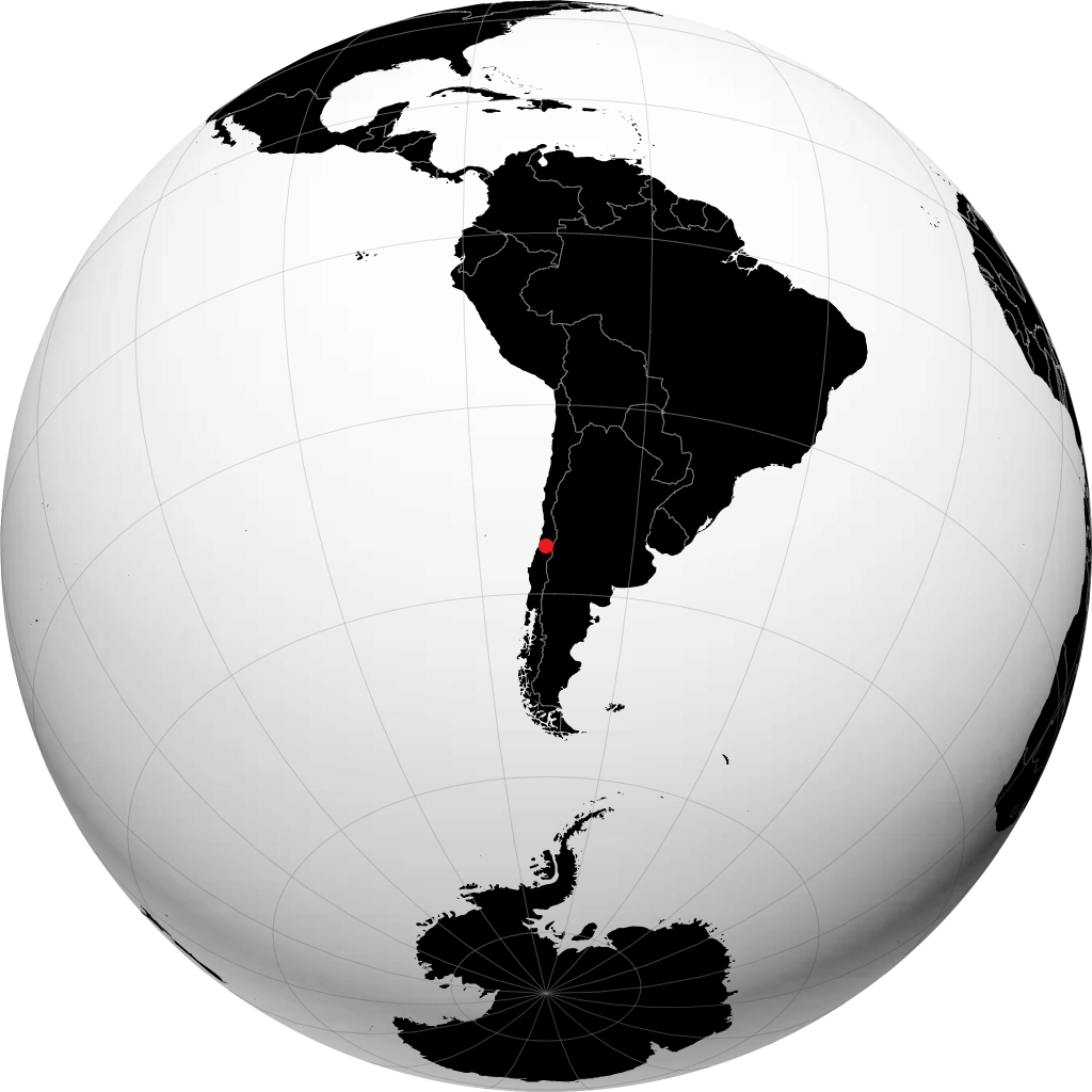 Curicó sul globo