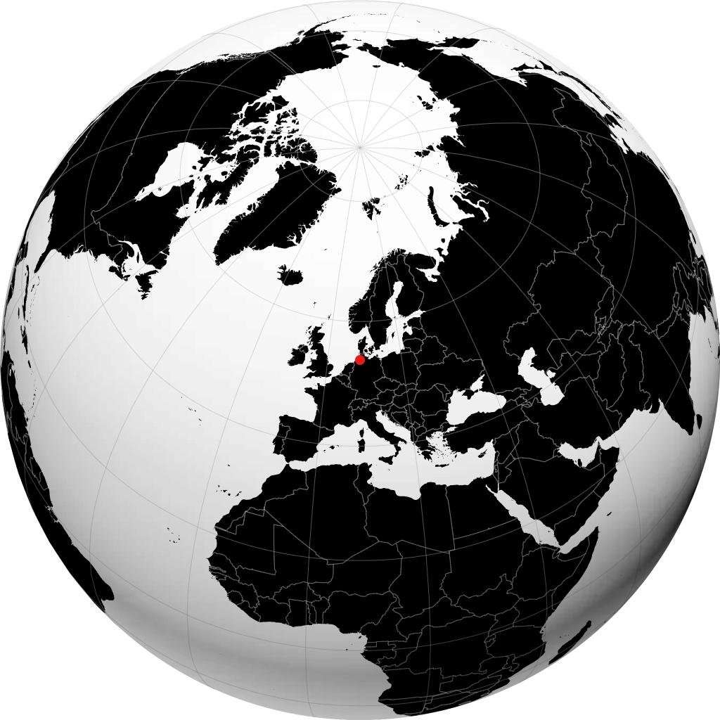 Cuxhaven sul globo