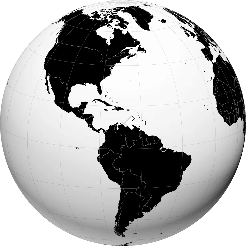 Curaçao sul globo