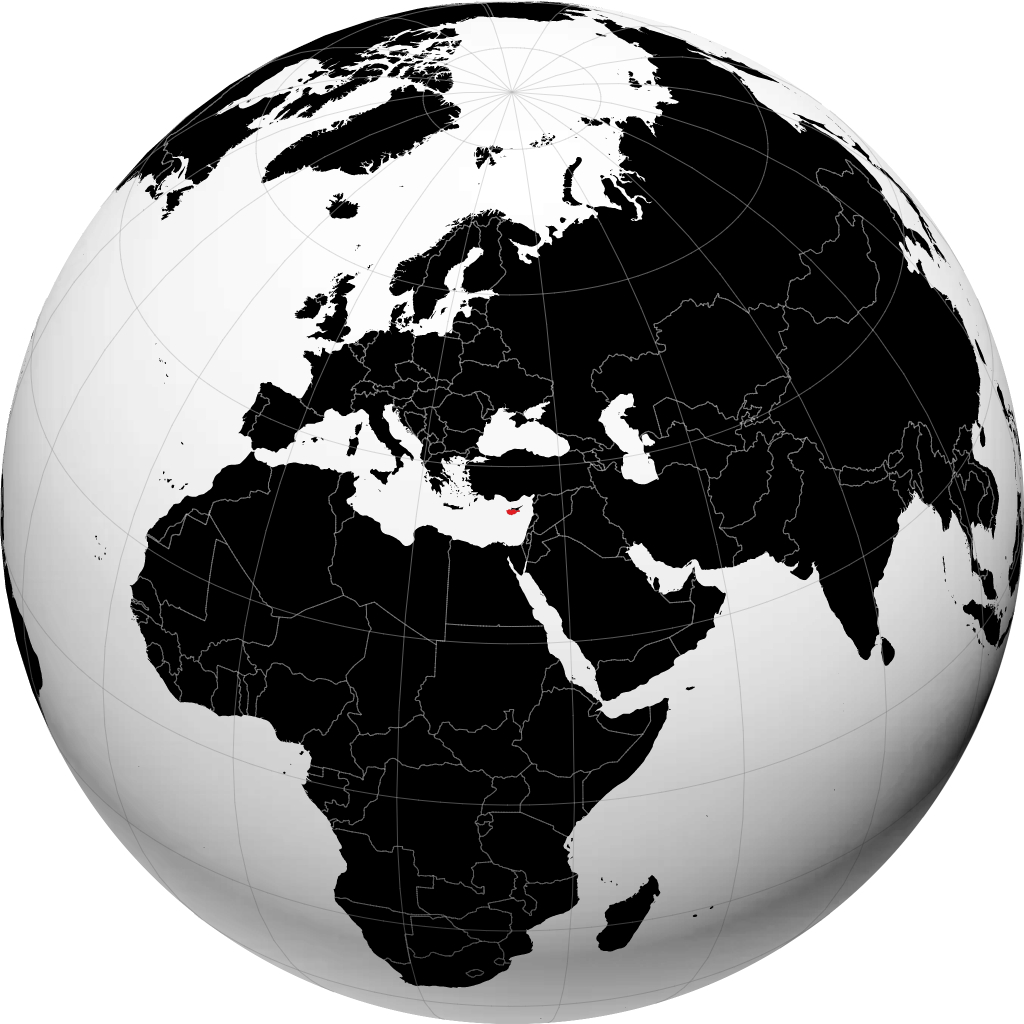 Cipro sul globo