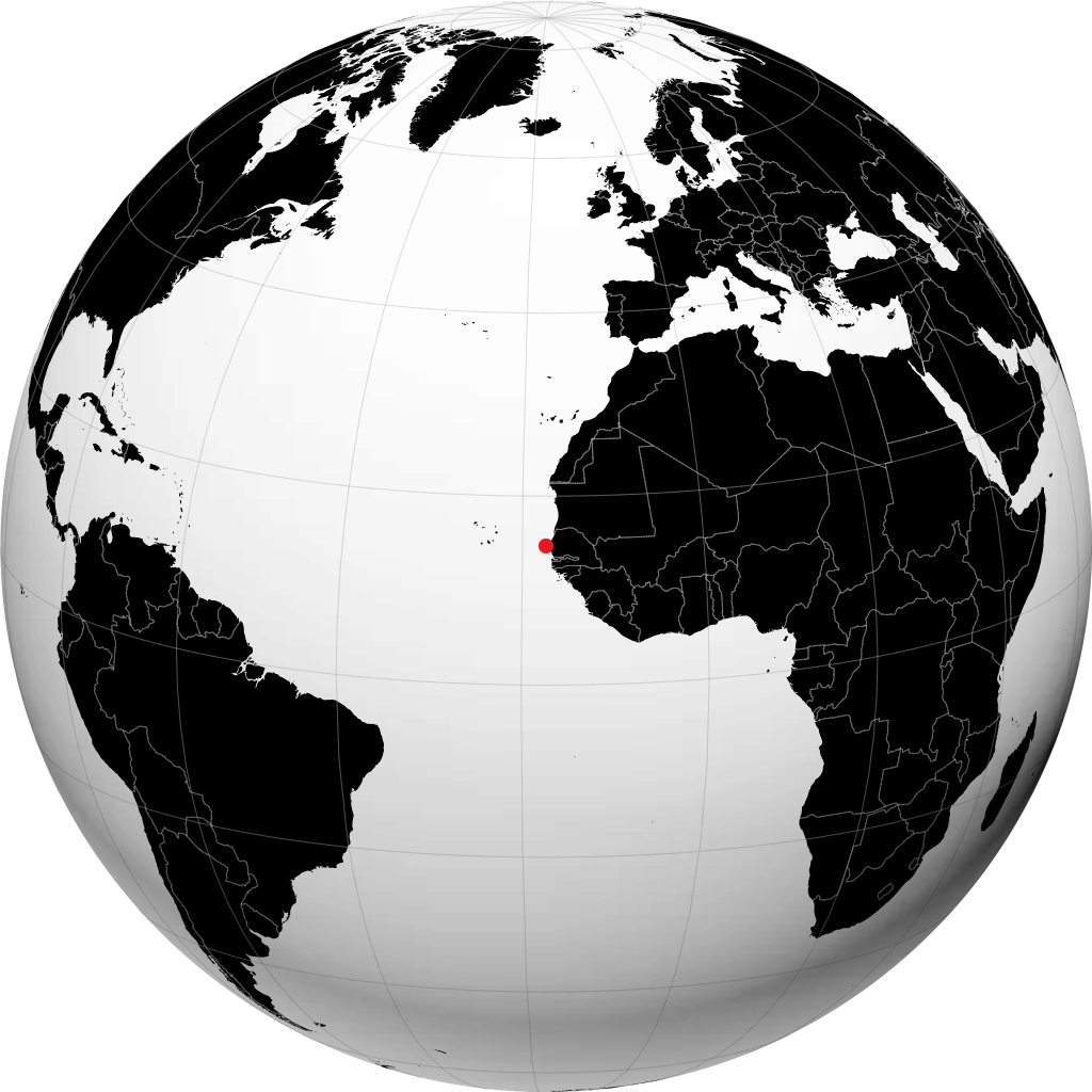 Dakar sul globo