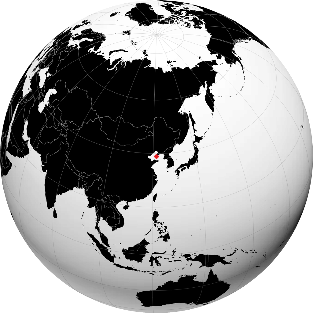 Dalian sul globo