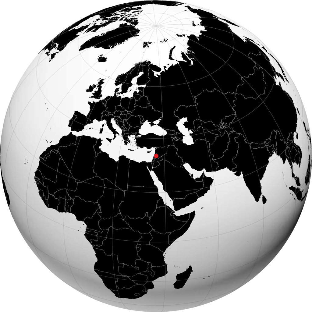 Damasco sul globo