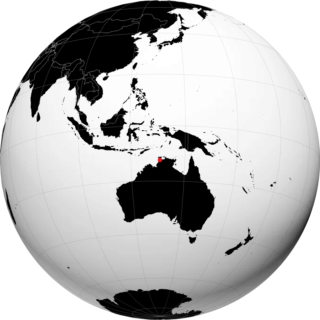 Darwin sul globo
