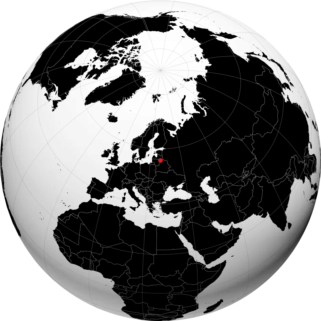 Daugavpils sul globo