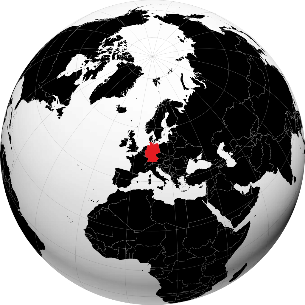 Germania sul globo