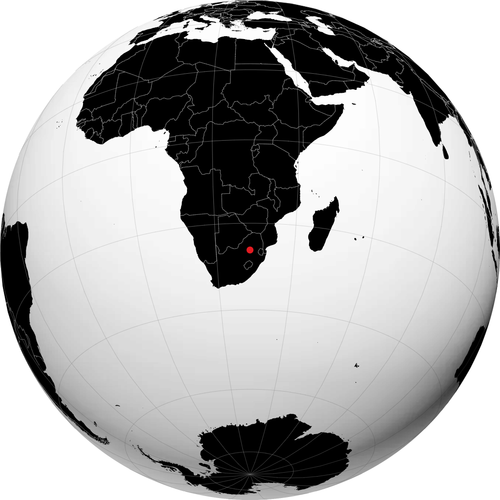 Delmas sul globo