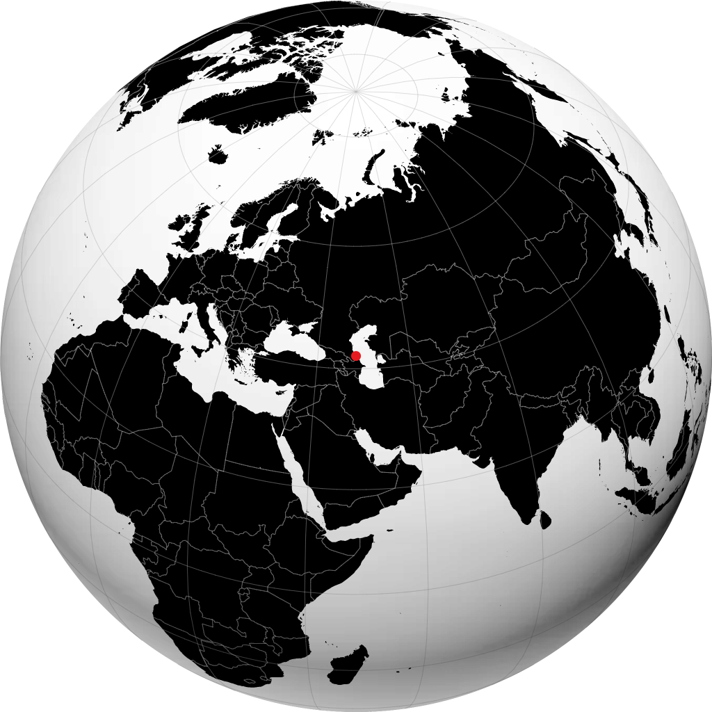 Derbent sul globo