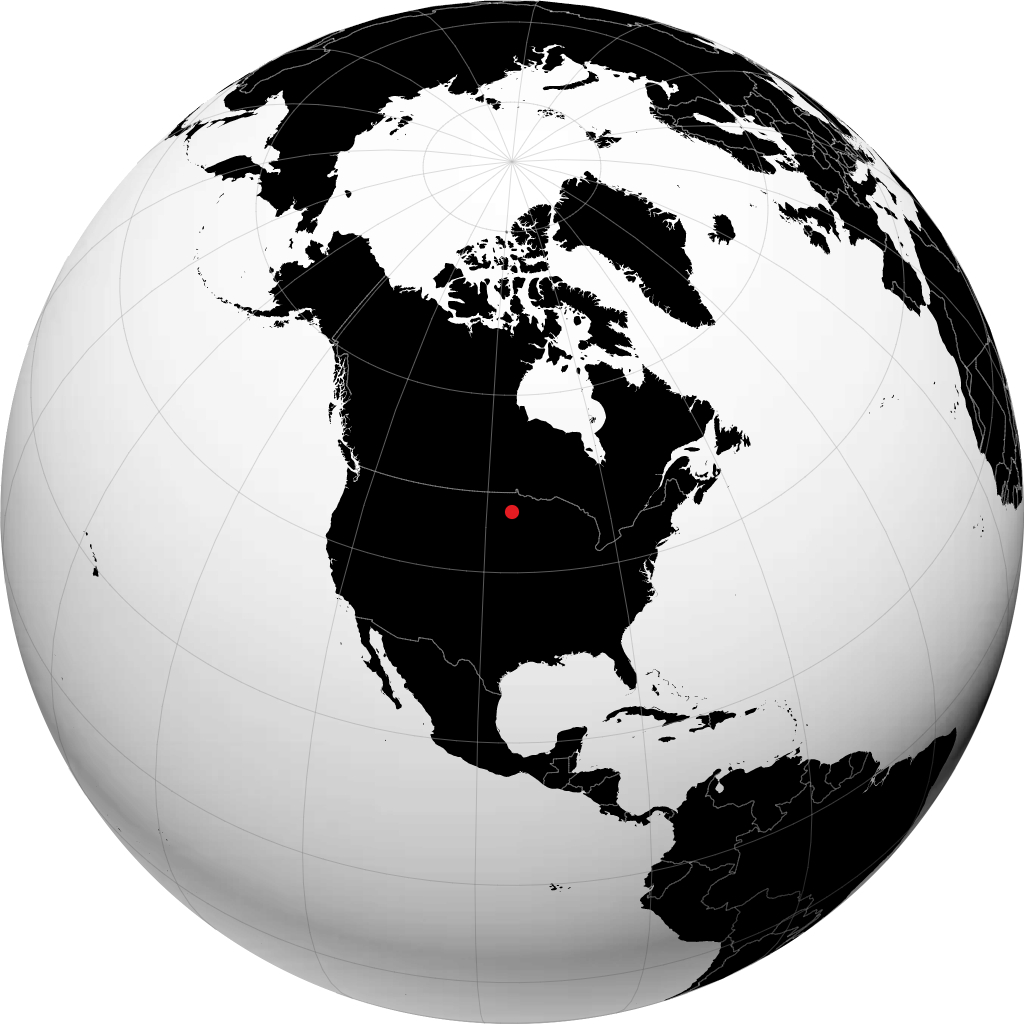 Detroit Lakes sul globo
