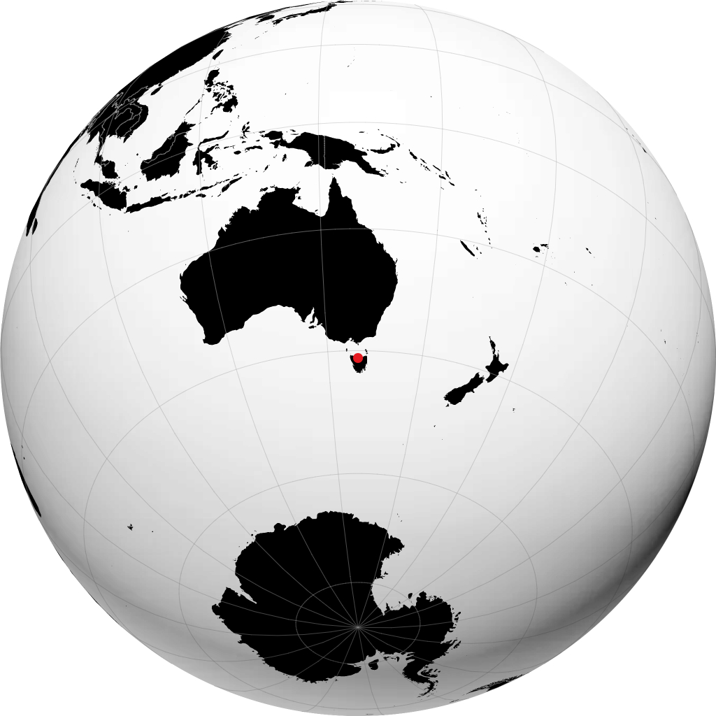 Devonport sul globo
