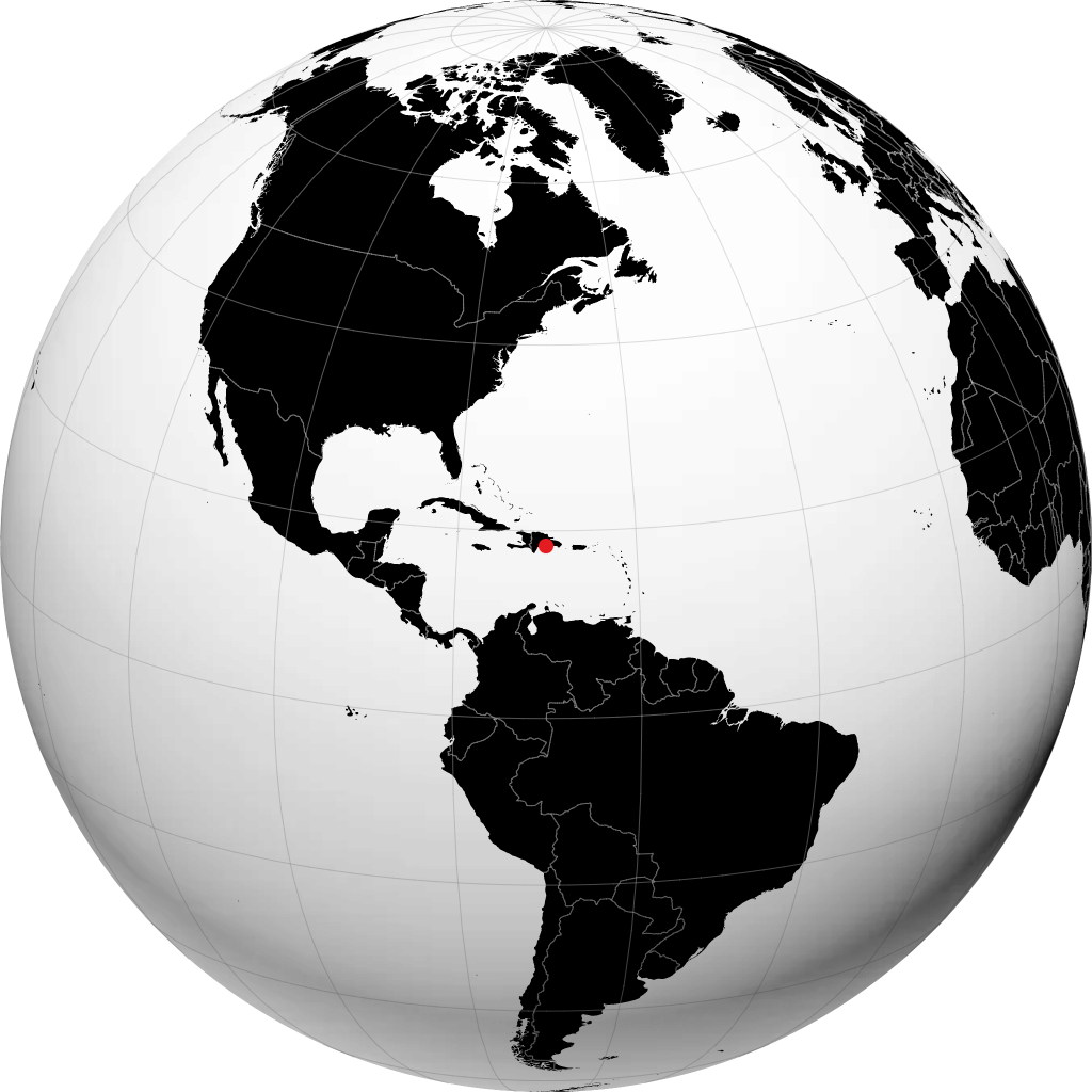San Cristóbal sul globo