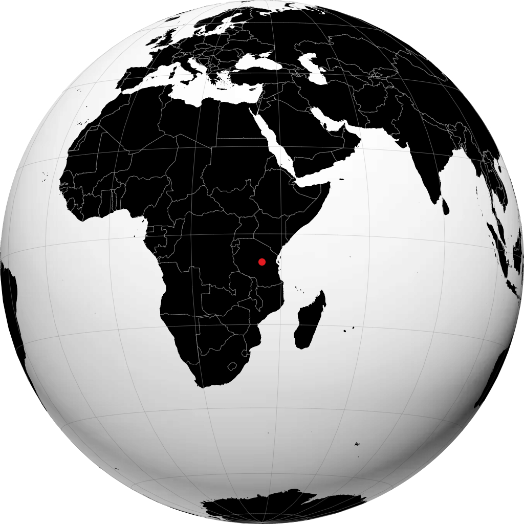 Dodoma sul globo