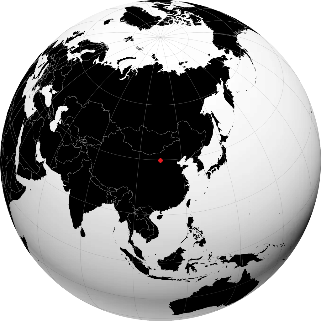 Dongsheng sul globo