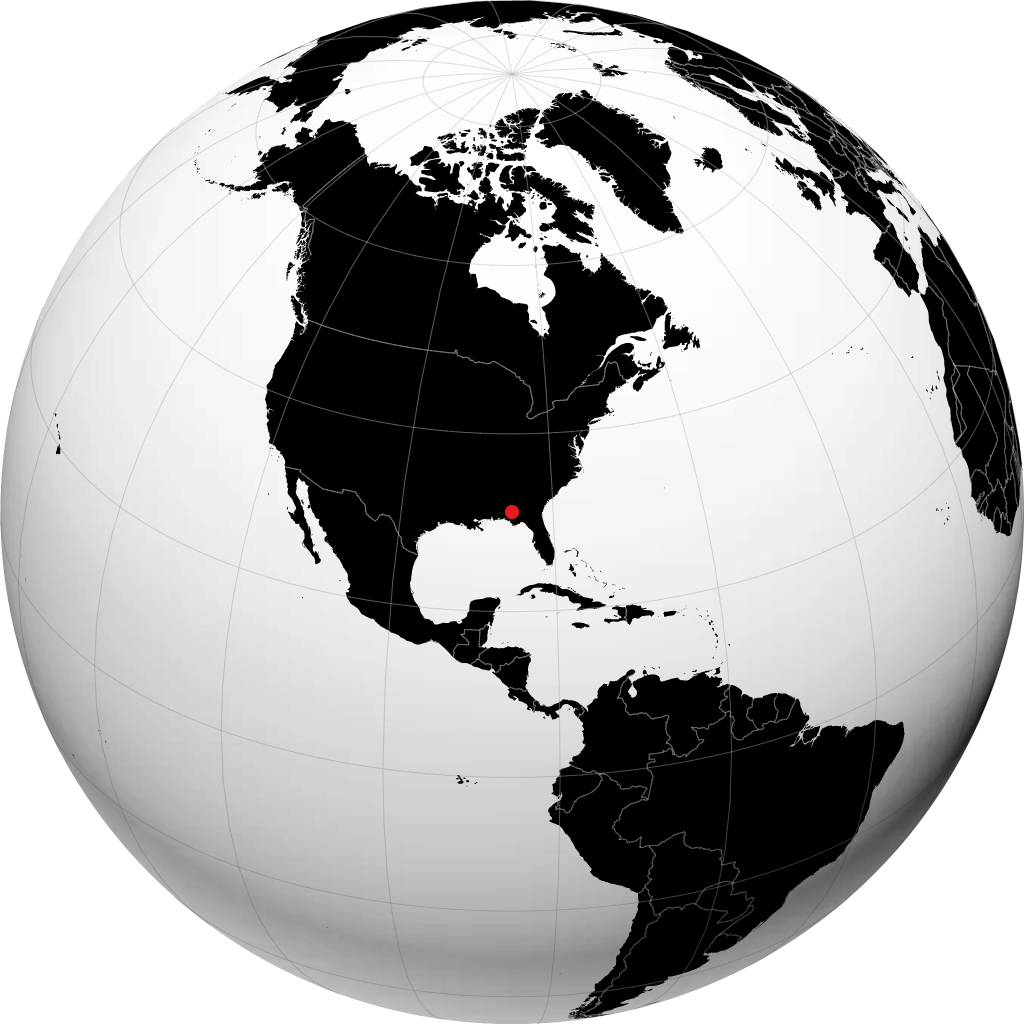 Dothan sul globo