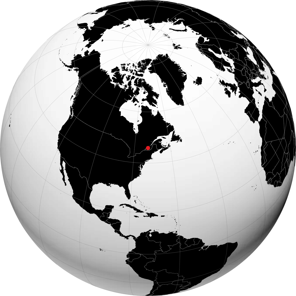 Drummondville sul globo
