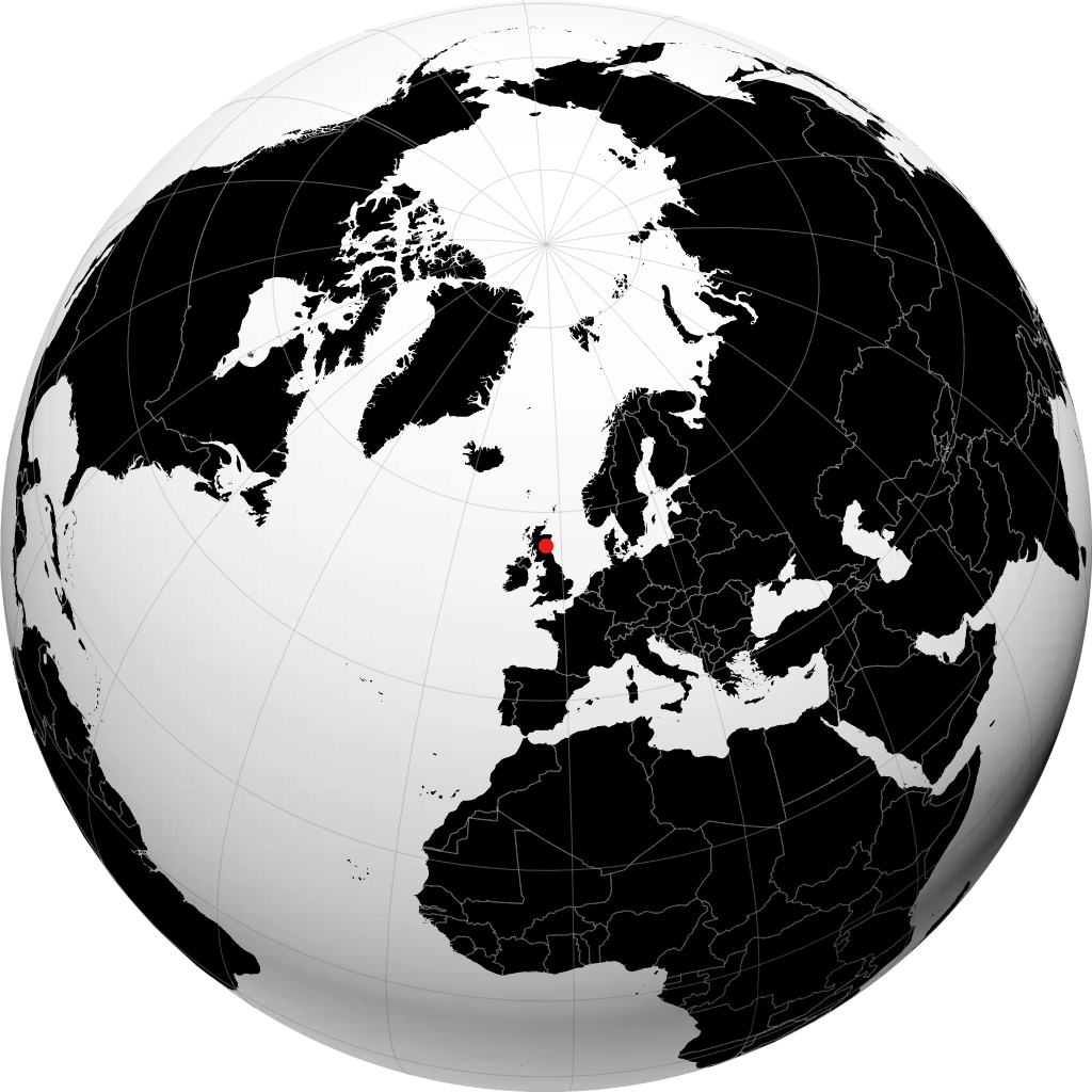 Dundee sul globo