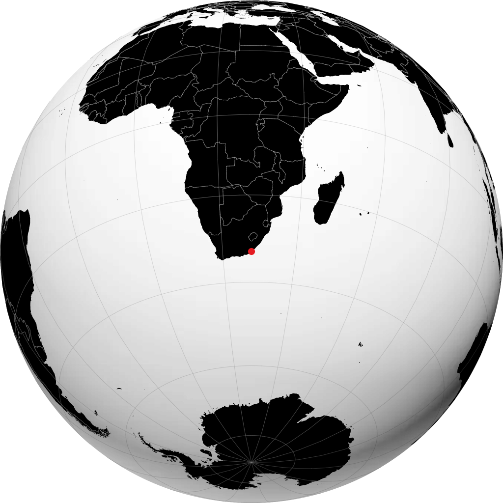 East London sul globo