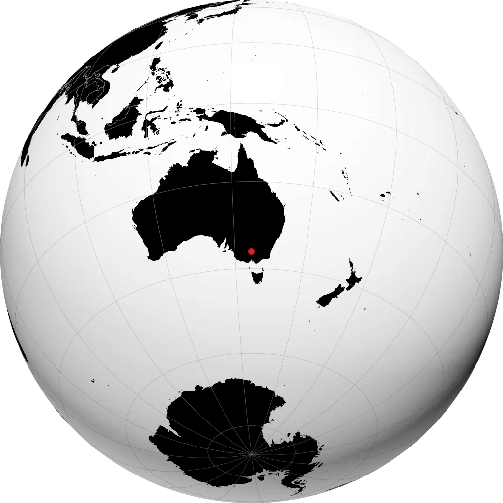Echuca sul globo
