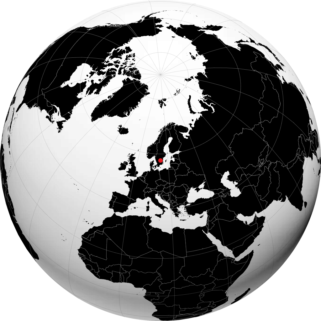 Eksjo sul globo
