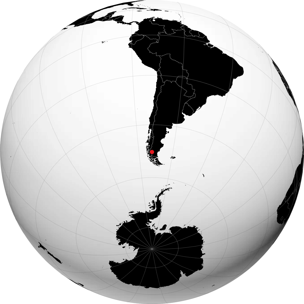 El Calafate sul globo