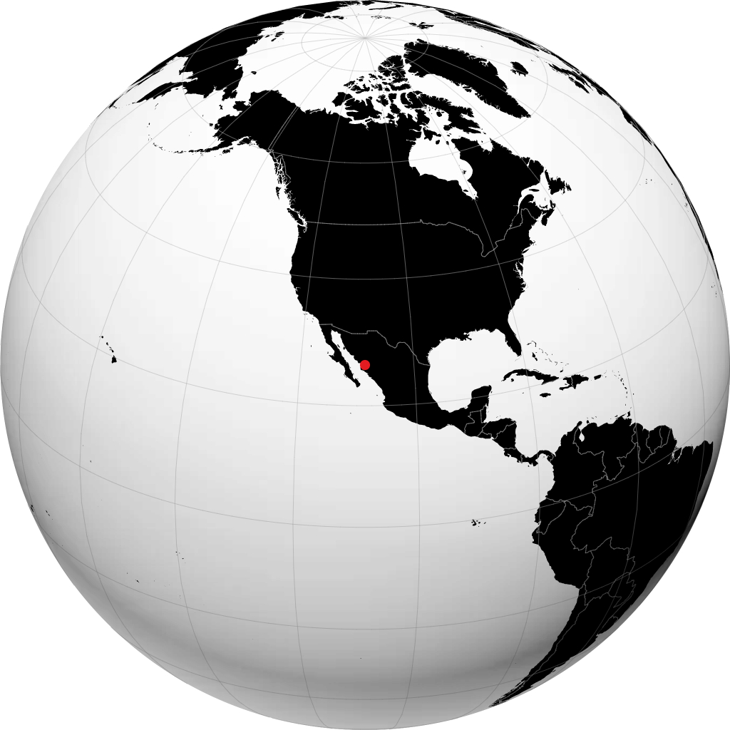 El Fuerte sul globo