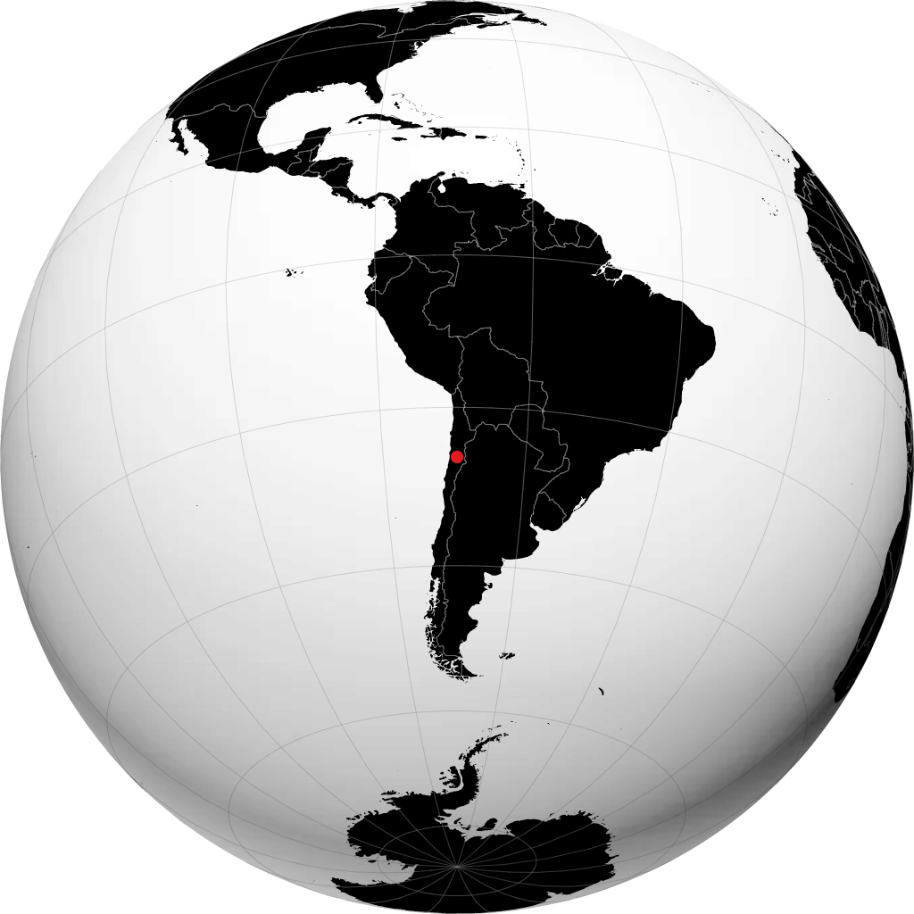 El Salvador sul globo