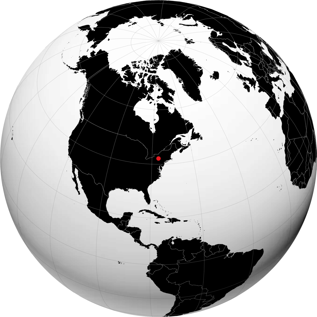 Elmira sul globo