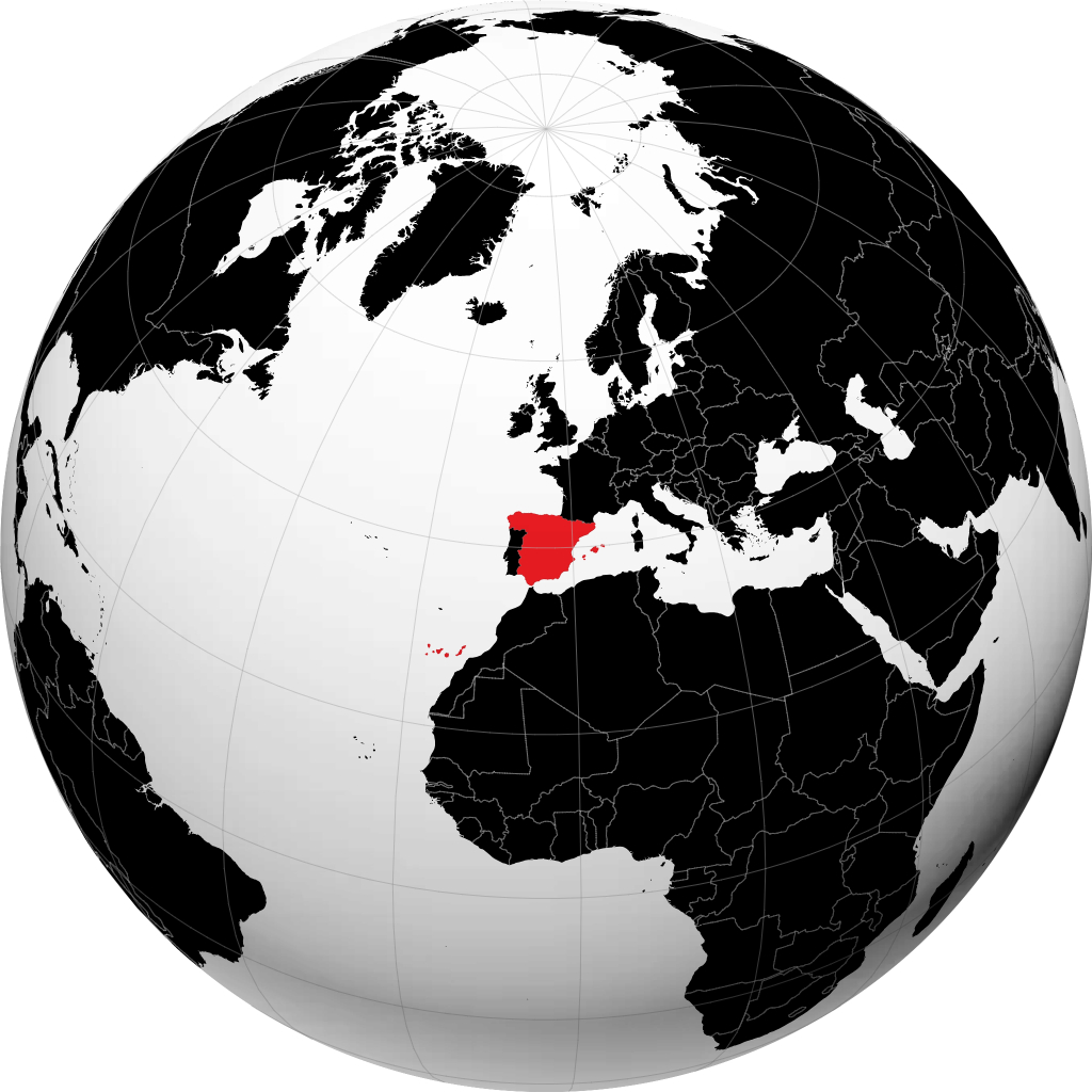 Spagna sul globo