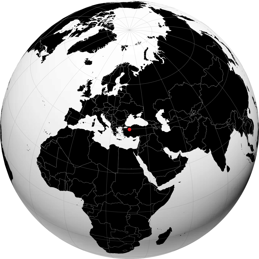 Eskisehir sul globo