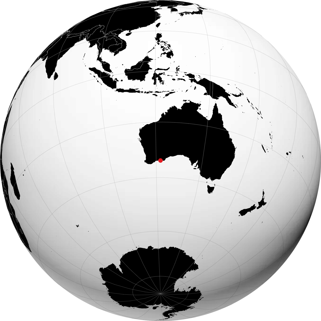 Esperance sul globo