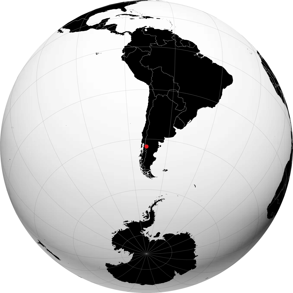 Esquel sul globo