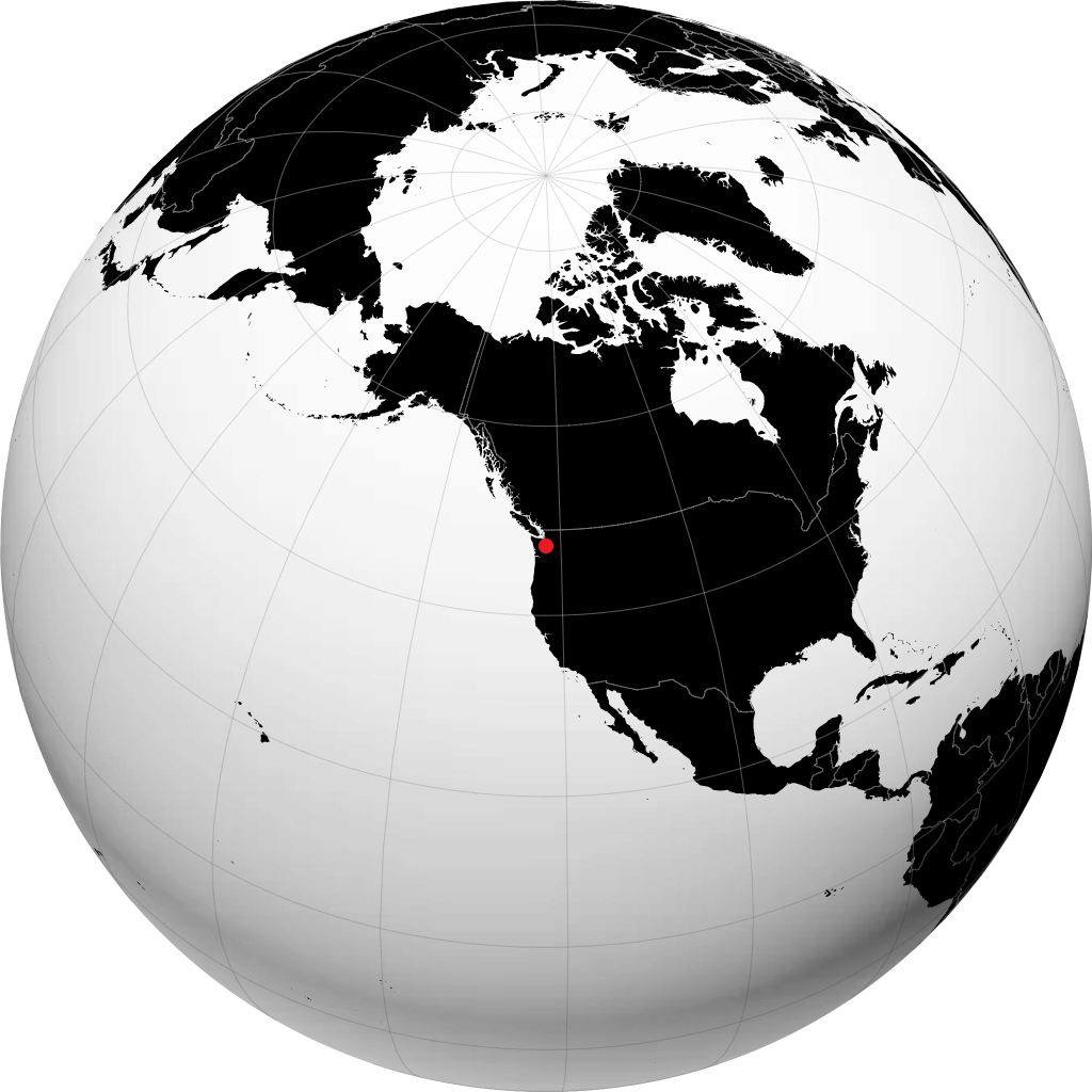 Federal Way sul globo