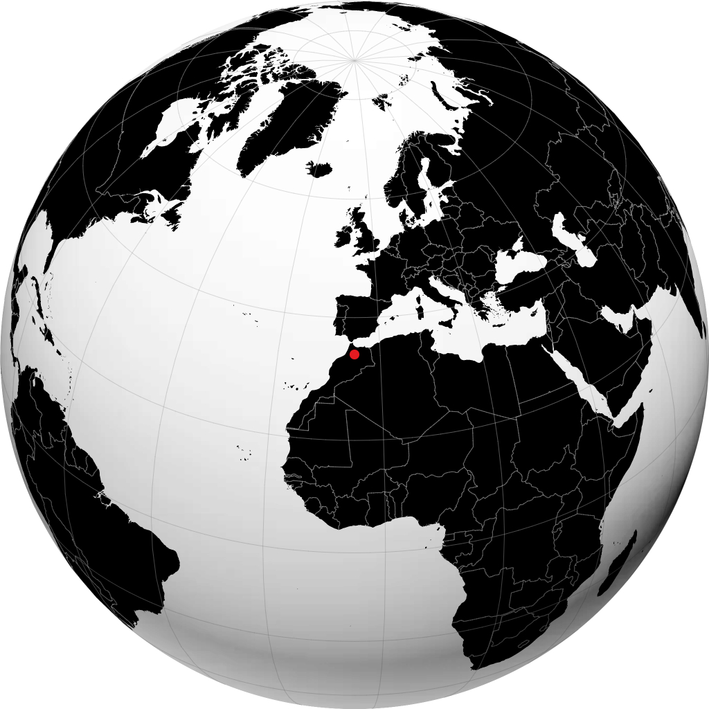 Fès sul globo