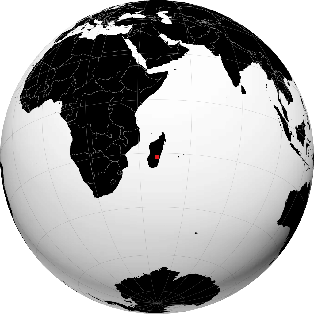 Fianarantsoa sul globo